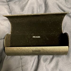 Prada hard shell eyeglasses case